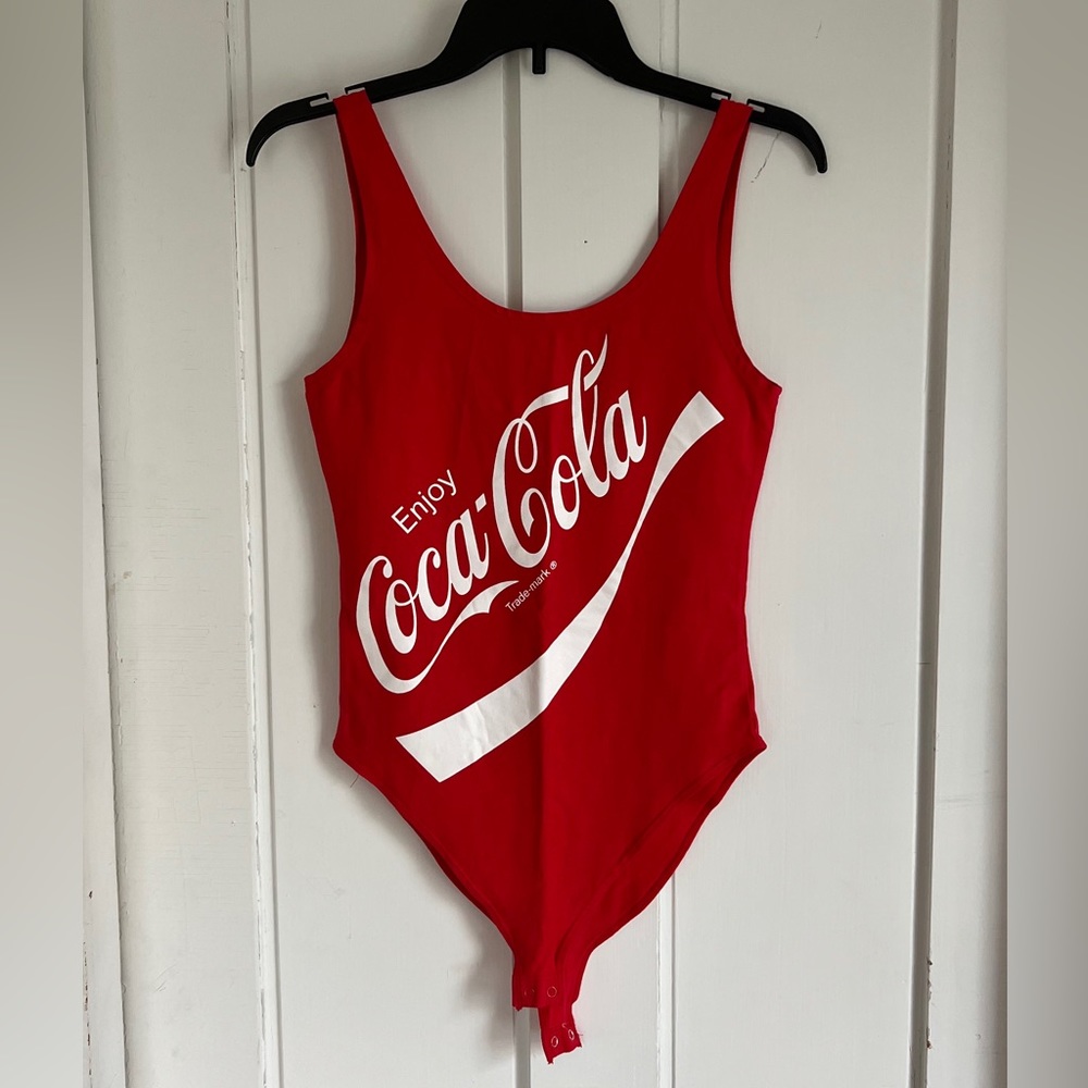 Coca-Cola Scoop Neck Bodysuit